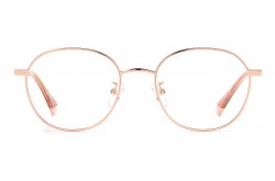 نظارة طبية POLAROID للرجال والنساء دائري لون ذهبي و وردي  - PLDD456G DDB