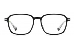 نظارة طبية POLAROID للرجال والنساء مستطيل لون نمري و رمادي غامق  - PLDD457G 807
