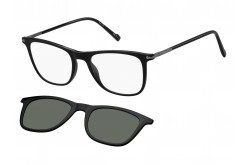 نظارة طبية مع عدسات شمسية PIERRE CARDIN للرجال والنساء مربع لون أسود  - 6226CS 807M9