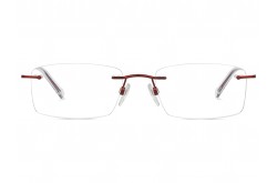 نظارة طبية PIERRE CARDIN للرجال مستطيل لون أحمر  - 6861 0Z3