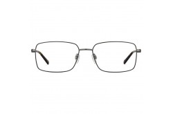 نظارة طبية PIERRE CARDIN للرجال مستطيل لون أسود و رمادي غامق  - 6863 ANS