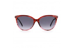 PIERRE CARDIN SUNGLASSES FOR WOMEN CAT EYE RED AND SILVER - 8485S 5739O