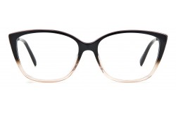 نظارة طبية PIERRE CARDIN للنساء كات آي لون أسود و ذهبي  - 8497 LK8