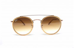RAYBAN  SUNGLASS FOR UNISEX ROUND GOLD - RB3647N  001/7O
