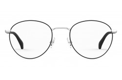 نظارة طبية SAFILO للرجال والنساء دائري لون أسود و فضي  - BUSSOLA 08BSC