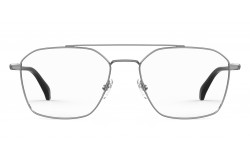نظارة طبية SAFILO للرجال والنساء آفياتور لون فضي و أسود  - BUSSOLA 09KJ1
