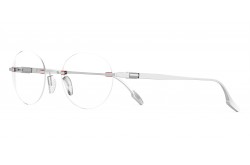نظارة طبية SAFILO للرجال والنساء دائري لون أبيض  - LENTE 02010
