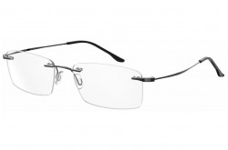 نظارة طبية SEVENTH STREET للرجال مستطيل لون أسود - 7A058  V81