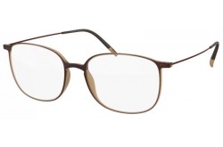 نظارة طبية SILHOUETTE للرجال والنساء مربع لون بني  - 2907\75 6240