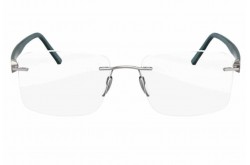 نظارة طبية SILHOUETTE للرجال والنساء مربع لون أخضر - 6610 BY/5506