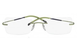 نظارة طبية SILHOUETTE للرجال مربع لون أخضر - 6636  6053