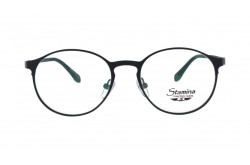 نظارة طبية STAMINA للنساء دائري لون أسود و فضي  - K9907 C1