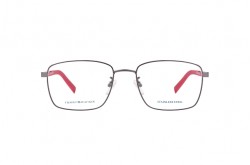 نظارة طبية TOMMY HILFIGER للرجال مربع لون رمادي و أحمر - TH1693G V8120