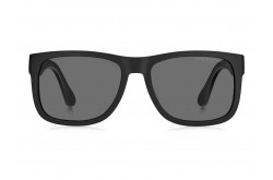 نظارة شمسية TOMMY HILFIGER للرجال مربع لون أسود  - TH1556S 003M9
