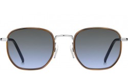نظارة شمسية TOMMY HILFIGER للرجال مربع لون فضي - TH1672/S   010/GB