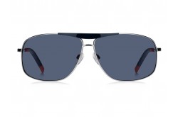 TOMMY HILFIGER SUNGLASS FOR MEN RECTANGLE BLACK AND GREY - TH1797S 6LBKU