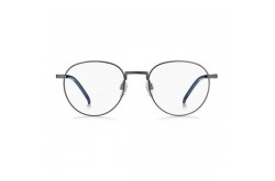 نظارة طبية TOMMY HILFIGER للرجال والنساء دائري لون رمادي غامق  - TH1875 R80