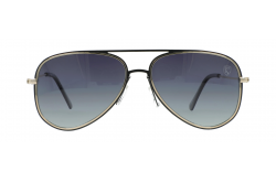 نظارة شمسية TROY للرجال آفياتور لون فضي  - 2140 C1