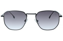 نظارة شمسية TROY للرجال والنساء مستطيل لون أسود و فضي  - WX2214 C1