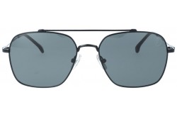 نظارة شمسية TROY للرجال والنساء آفياتور لون أسود و فضي  - WX2220 C1