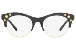 نظارة طبية VERSACE للنساء دائري لون أسود - VE3232   GB1