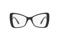 نظارة طبية VERSACE للنساء فراشة لون أسود و ذهبي  - VE3312 GB1