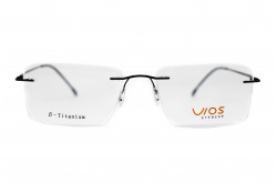 نظارة طبية VIOS للرجال مستطيل لون أسود  