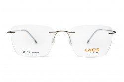 نظارة طبية VIOS للرجال مستطيل لون رمادي غامق  