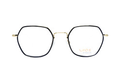 نظارة طبية VIOS للنساء مربع لون أسود و ذهبي  