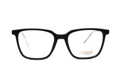 نظارة طبية VIOS للرجال مربع لون أسود و فضي  