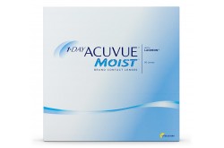 ACUVUE MOIST DAILY CONTACT LENSE - 90 LENS IN BOX