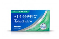 عدسات لاصقة AIR OPTIX HydraGlyde  شهرية للاستجماتيزم ( للإنحراف ) - 3 عدسات في العلبة