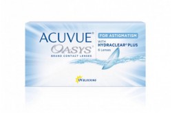 ACUVUE OASYS WEEKLY CONTACT LENSES FOR ASTIGMATISM - 6 LENSES IN BOX