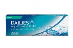 DAILIES Aqua Comfort Plus  DAILY CONTACT LENSES FOR ASTIGMATISM - 30 LENSES IN BOX