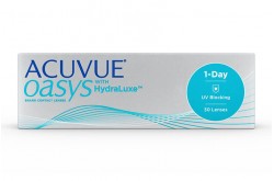 ACUVUE OASYS DAILY CONTACT LENSE with HydraLuxe - 30 LENS IN BOX