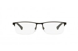 نظارة طبية EMPORIO ARMANI للرجال مستطيل لون أسود و فضي  - EA1041 3094