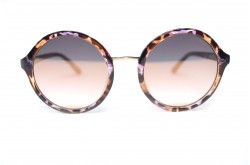 نظارة شمسية GUESS للنساء دائري لون نمري - 7558  74Z