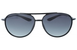 نظارة شمسية JK للرجال والنساء مربع لون أسود و فضي  - BI1100 C4