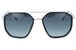 نظارة شمسية JK للرجال والنساء آفياتور لون أسود  - BI1125 C2