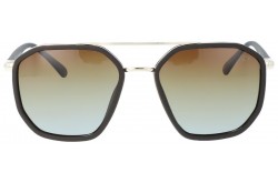 نظارة شمسية JK للرجال والنساء مربع لون بني  - BI1125 C4