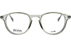 نظارة طبية BOSS للرجال والنساء دائري لون بني 