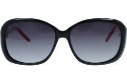 نظارة شمسية QMARINES للنساء مربع لون أسود - 125A 04