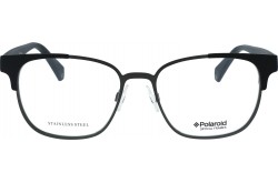 نظارة طبية POLAROID  للرجال والنساء مربع لون أسود ورمادي - 342  807