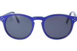 نظارة شمسية QMARINES للرجال والنساء دائري لون أزرق - 603  02