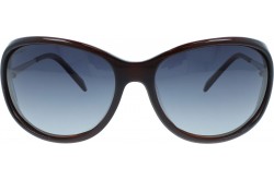 نظارة شمسية QMARINES للنساء دائري لون بني - 9072  C3