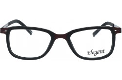 نظارة طبية ELEGANT  للأطفال مربع لون أسود - EL318 BLACK