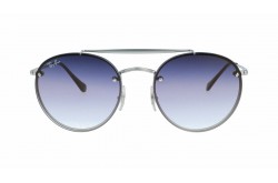 نظارة شمسية RAYBAN  للرجال والنساء دائري لون فضي - RB3614N  91420U