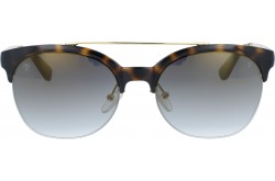 نظارة شمسية VINTAGE للرجال والنساء دائري لون نمري - V01  11