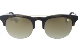 نظارة شمسية VINTAGE للرجال والنساء دائري لون بني - V12  3