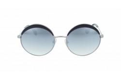 نظارة شمسية VINTAGE للنساء دائري لون فضي - V1518  4